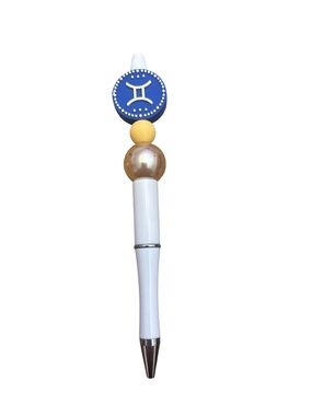 Zodiac Sign Double Sided Handmade Pens Made By AB INKS HANDMADE EXPRESSIONS